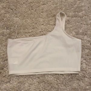 White top , one strap